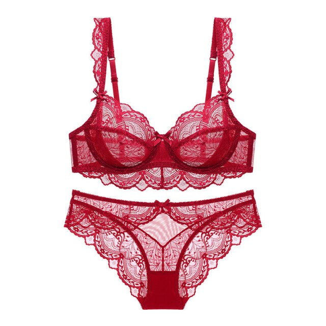 High-grade Lace Embroidery Push Up Bra