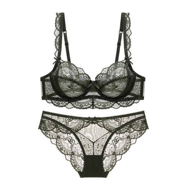 High-grade Lace Embroidery Push Up Bra