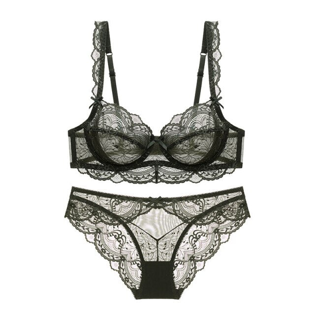 High-grade Lace Embroidery Push Up Bra