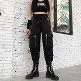 Pockets Zippers Hip Hop Cargo Pants