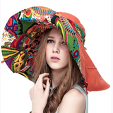 Flower Brimmed UV Protection Hot Fashion Summer Hats