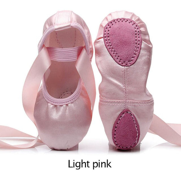 Girls Ballet Dance Shoes Pointe