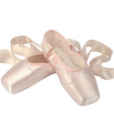 Girls Professional Canvas Ballet Pointe Dance