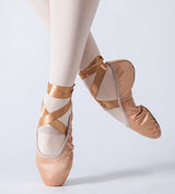 Soft Ballet Dance Shoes Practicing