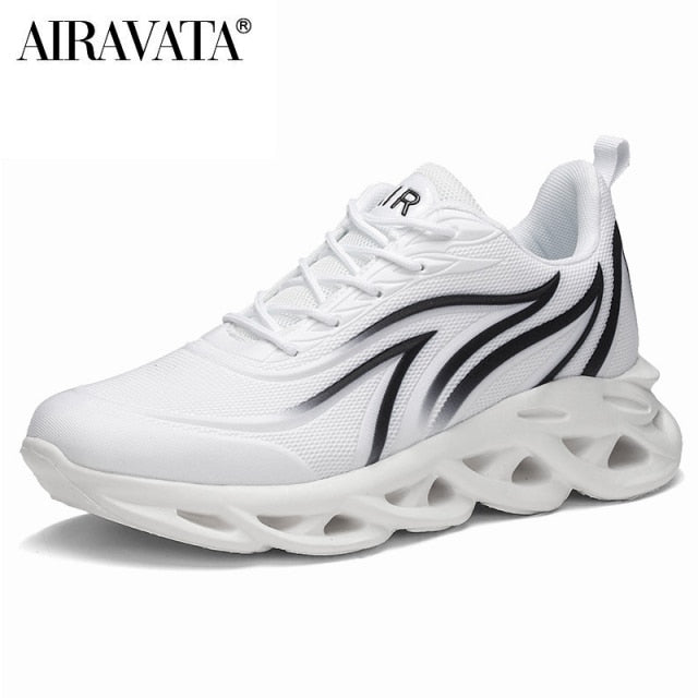 Printed Sneakers Flying Weave Sports Shoes