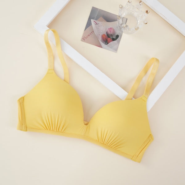 Sexy Lingerie Push Up Wireless Bralette Soft Top Bra