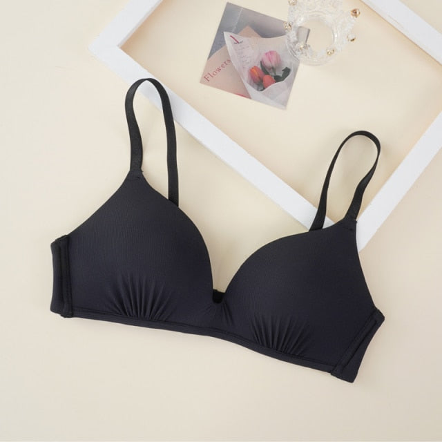 Sexy Lingerie Push Up Wireless Bralette Soft Top Bra