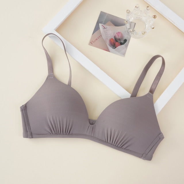 Sexy Lingerie Push Up Wireless Bralette Soft Top Bra