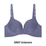 Seamless Sexy Wire Free Lingerie 3/4 Cup Bralette Cotton Bra