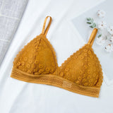 Breathable Removable Pad Thin Fashion Seamless Bra