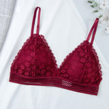 Breathable Removable Pad Thin Fashion Seamless Bra