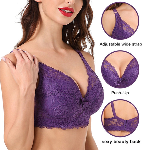 Sexy Bralette Crop Top Underwear Push Up Strapless Bra