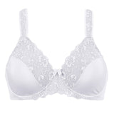 Embroidery Thin Underwear Lace Bra