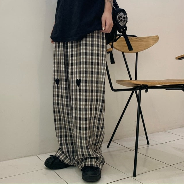 Pants Casual Loose Wide Leg Hiphop Streetwear
