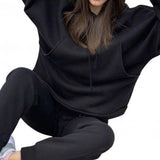 Casual Fleece Tracksuit Women's Pants Lady Set