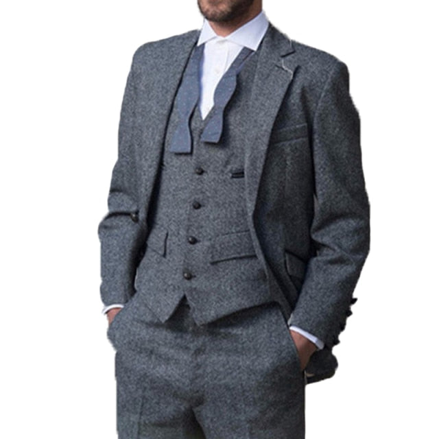 Custom Made Male Slim Fit Wedding Suits