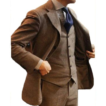 Custom Made Male Slim Fit Wedding Suits