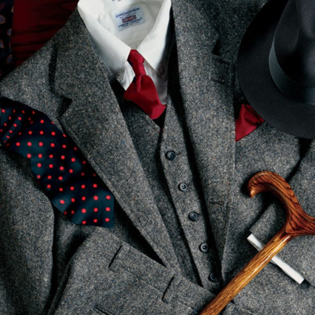 Custom Made Male Slim Fit Wedding Suits