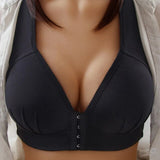 Wire Free Lingerie Full Cup Bralette Cotton Underwear Bra
