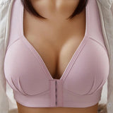 Wire Free Lingerie Full Cup Bralette Cotton Underwear Bra
