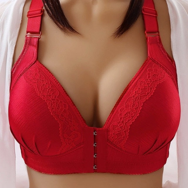 Wire Free Lingerie Full Cup Bralette Cotton Underwear Bra