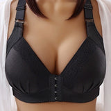 Wire Free Lingerie Full Cup Bralette Cotton Underwear Bra