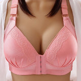 Wire Free Lingerie Full Cup Bralette Cotton Underwear Bra