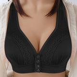 Wire Free Lingerie Full Cup Bralette Cotton Underwear Bra