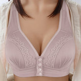 Wire Free Lingerie Full Cup Bralette Cotton Underwear Bra