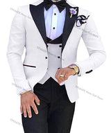 Custom 3 Pieces Wedding Men Suit