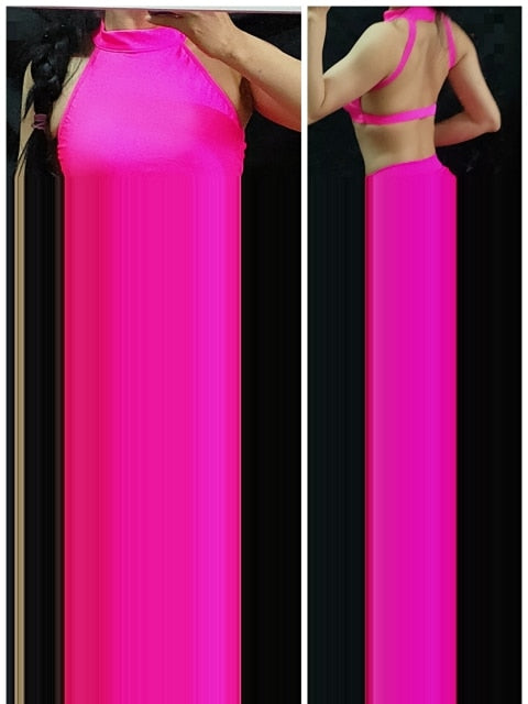 Sexy High Waist Shorts Split  Suit