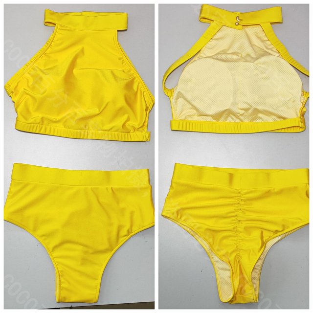 Sexy High Waist Shorts Split  Suit