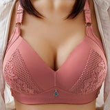 Wireless Underwear Simple Brassiere Lady Bra