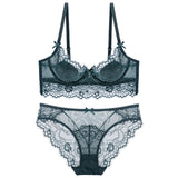 Sexy Lingerie Thin Cup Push Up Lace Bras