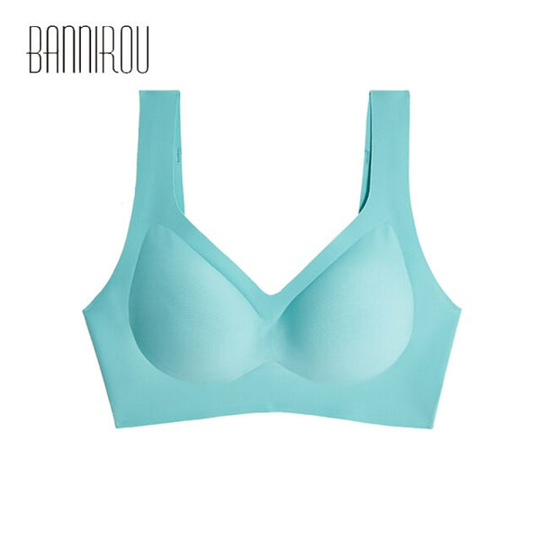 Seamless Active High Quality Wire Free Soft Sleep Wear Bra