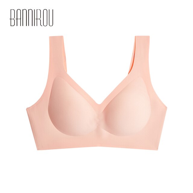 Seamless Active High Quality Wire Free Soft Sleep Wear Bra