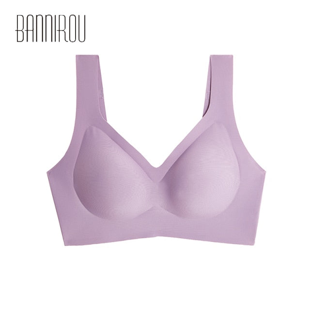 Seamless Active High Quality Wire Free Soft Sleep Wear Bra