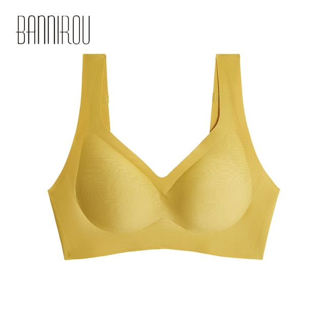Seamless Active High Quality Wire Free Soft Sleep Wear Bra