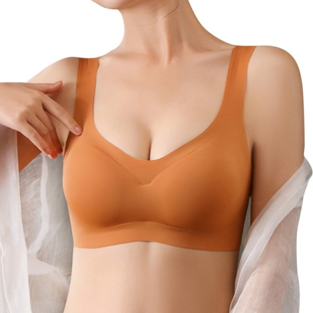 Gather Bralette Wire Free Soutien Gorge Femme Comfort Bra