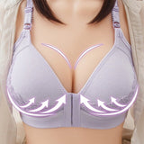 Front Buckle Comfortable Wireless Underwear Push Up Bra