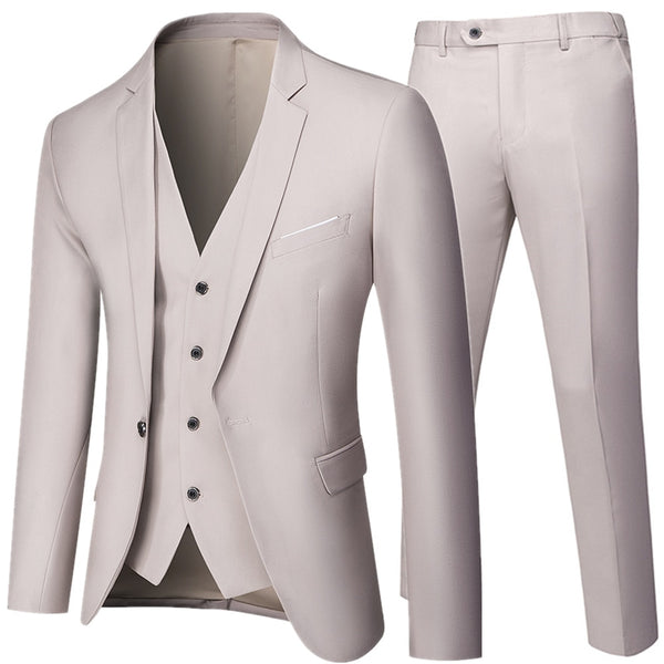 Business Wedding Three Pieces Suits