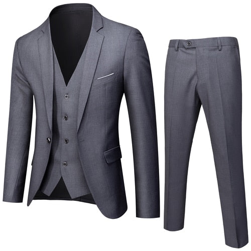 Business Wedding Three Pieces Suits