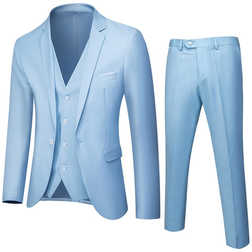 Business Wedding Three Pieces Suits