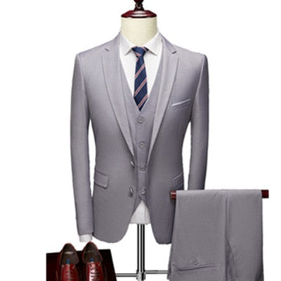 Business Wedding Three Pieces Suits