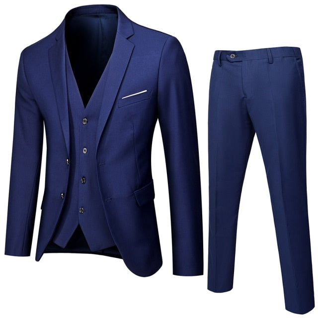 Business Wedding Three Pieces Suits