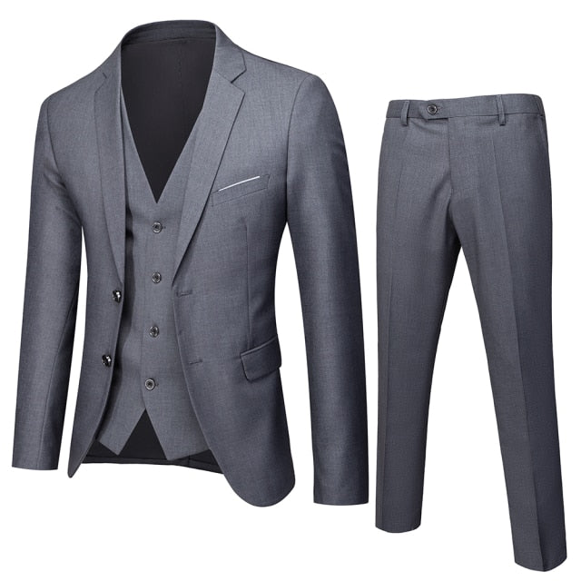 Business Wedding Three Pieces Suits