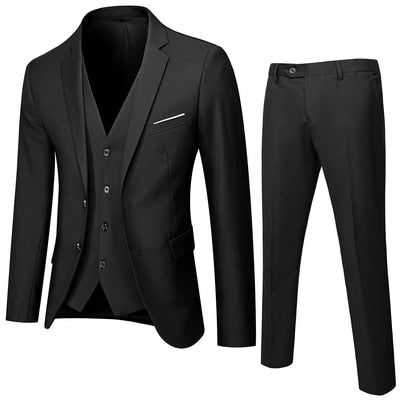 Business Wedding Three Pieces Suits