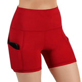 High Waist Lifting Push Up Tight Sports Pocket Fitness Yoga Short