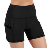 High Waist Lifting Push Up Tight Sports Pocket Fitness Yoga Short