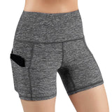 High Waist Lifting Push Up Tight Sports Pocket Fitness Yoga Short